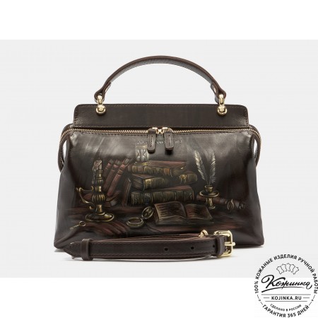 Женская кожаная сумка "Орнелла"  "Вдохновение" 